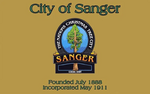 Flag of Sanger, California